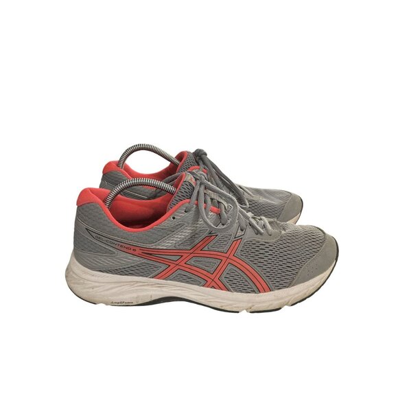 Asics Gel Contend 6 Women's Size 10 Gray Coral Running sneakers Shoes - Picture 5 of 8